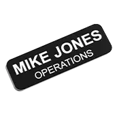 Name Iron On Patches