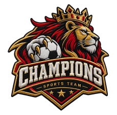 Sports Team Iron On Patcheses